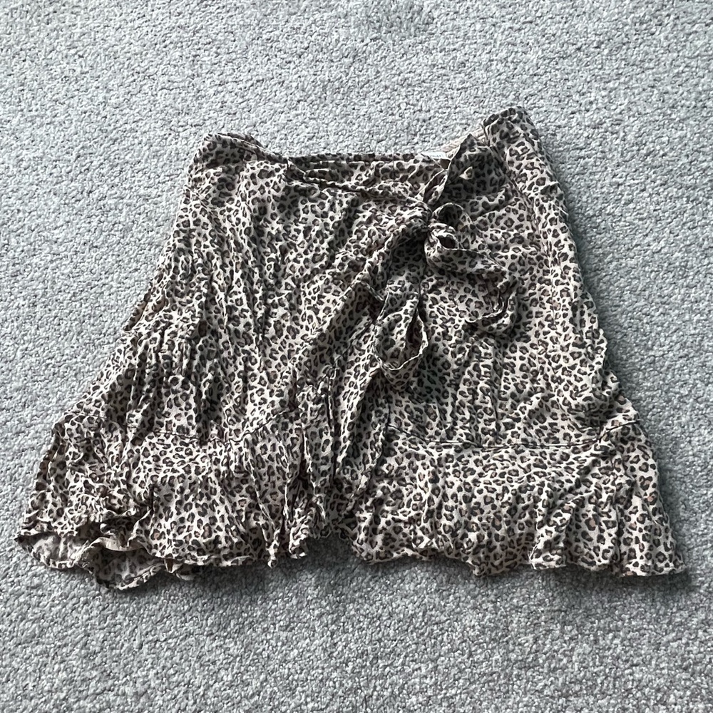 Abercrombie and Fitch Cheetah Print Skirt